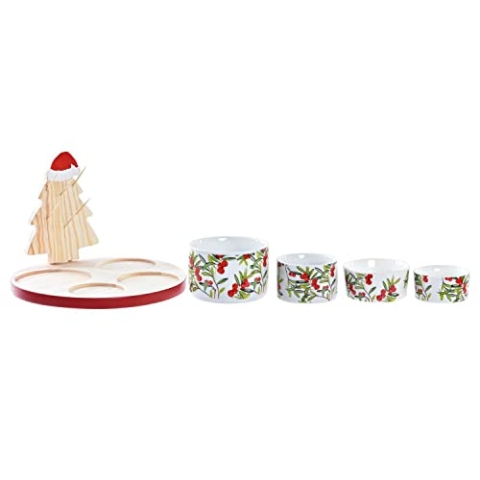 DKD Home Decor Snack-Tablett, Estándar