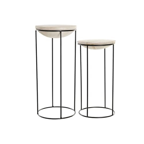 DKD Home Decor 2er Set Tische, Estándar