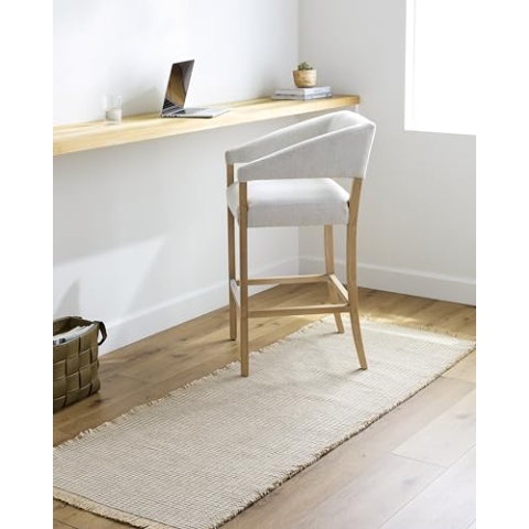 Livabliss x Becki Owens Jute Teppich läufer Outdoor - In- und Outdoor Teppich für Balkon 80x220 cm, Terrasse, Garten, Küche - Outdoor Teppich Boho Style, Teppich für draußen - Teppich Hellbeige