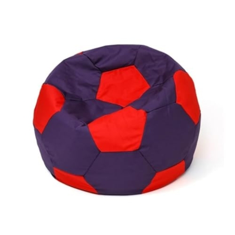 GO GIFT Sitzsack, Rot, Violett, Oxford-Fußball, Marke EAN: 5905359298519