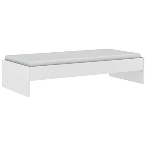 Demeyere Daybed, Blanc Mat, 94 cm x 203,4 cm x 42,3 cm