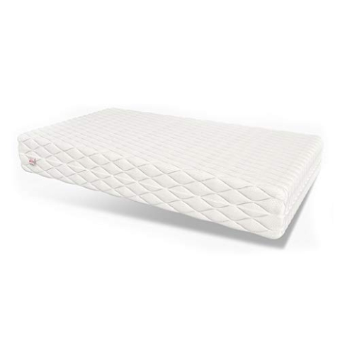 FDM BRESSO MAX Schaumstoffmatratze 90 x 200 cm Härtegrad H3 (Mittelhart) Matratze Schaumstoff 15 cm Höhe Polyurethanschaum Bezug Waschbar Zweiseitig Abnehmbar