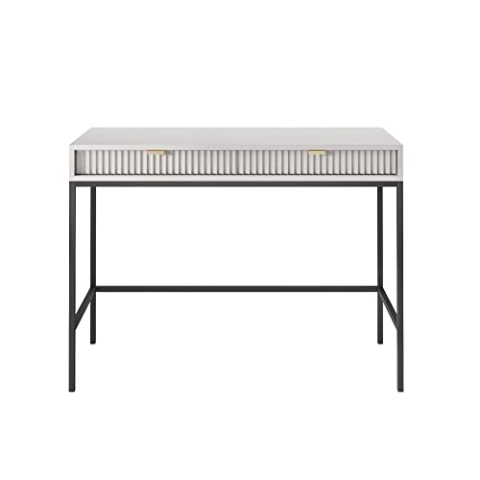 Selsey VELLORE - Schminktisch/Schreibtisch 104 cm (grau)