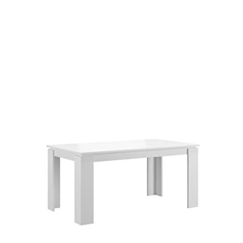 xonox.home Wohnen Titan XETA9T60 Esstisch Esszimmertisch Tisch Wohnzimmertisch in weiß Nb.ca.160-200x76x90 cm, ausziehbar auf 200 cm