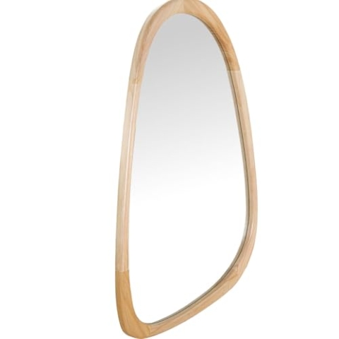 Alexandra House Living Wandspiegel, Naturholz, 60 x 2,5 x 90 cm