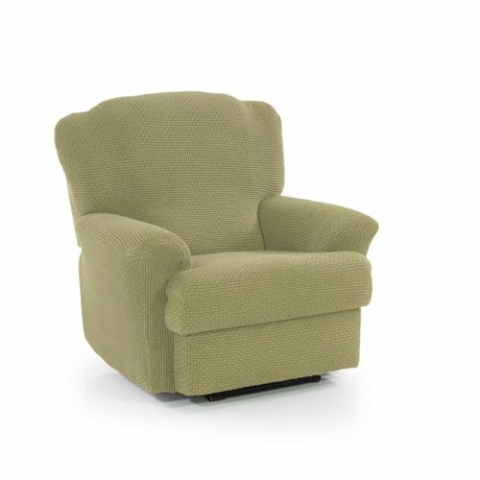 SOFASKINS® Sofabezug für Relaxsessel, super elastisch, Sofabezug, atmungsaktiv und langlebig, einfach anzubringen, Größe 70-90 cm, Pistazienfarben