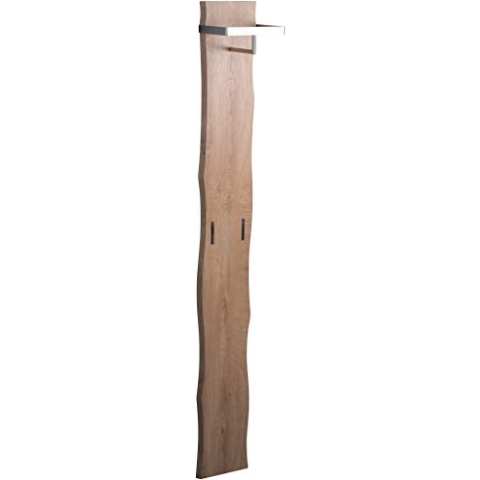M2 Kollektion Zürs 2 Garderobe, MDF Dekor, braun, 25x190x2cm