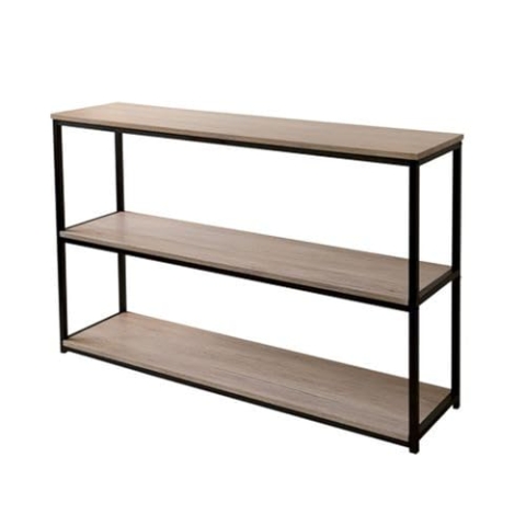Urban living "LOFT BIBLIOTHEK 3 REGALEN 120X30XH80CM