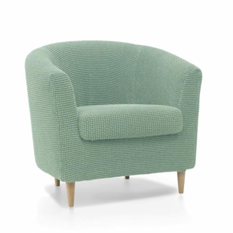 SOFASKINS® Sofabezug, super elastisch, Sofabezug, atmungsaktiv und langlebig, einfach anzubringen, Maße 60-90 cm, Türkis