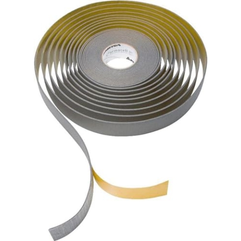 Armacell Isolierband AS B1-Band Armaflex (selbstklebend, 12 Rollen, Länge je 15 Meter, Farbe grau) SH-Tape