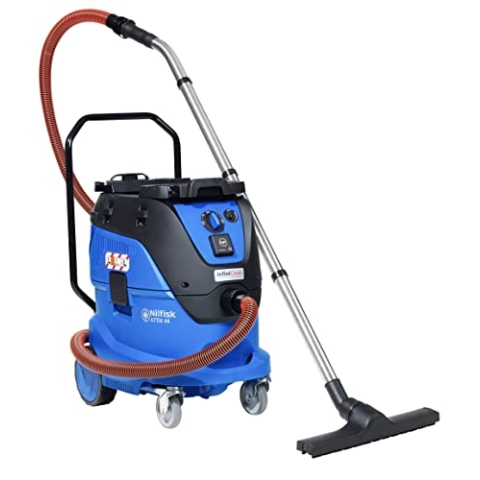 Nilfisk Nass-/Trockensauger ATTIX 44-2L IC MOBILE (1400 W, Industriesauger mit Softstart, Behälter 42 l, Kabellänge 7,5 m, Luftmenge 4500 l/min, inkl. Zubehör) 107412107