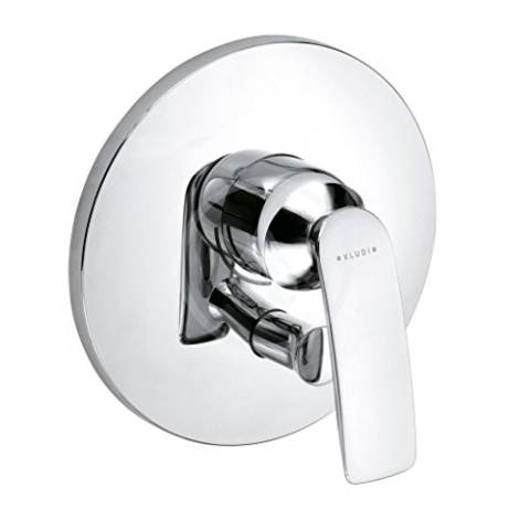 Kludi Fertigmontageset Balance für Unterputz-Wannen-und Brausebatterie mit Umstellung Wand/Brause, verchromt, 526500575
