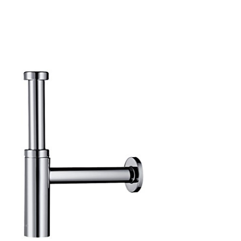 hansgrohe Designsiphon Flowstar S, Siphon für Waschbecken, Verstellweg 60 - 165 mm, Ablauf Waschbecken inkl. Geruchsverschluss, Chrom, 52105000