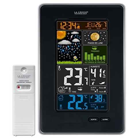 La Crosse - Colour Weather Station With Animated Weather Forecast