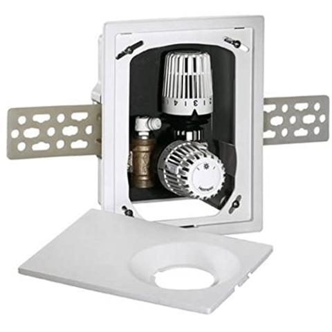 TA Heimeier UP-Einzelraumreg Multibox K-RT Lmit Thermostatventil und RTL, weiß, 9301-00.800