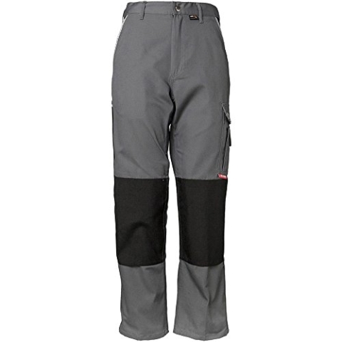 Planam Größe 60 Herren Canvas 320 Bundhose grau schwarz Modell 2123
