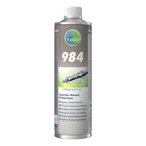 TUNAP 984 Injektor Direkt-Schutz 500 ml ​Geeignet für alle (Bio-) Diesel Mischungen + Schmutzschutz GRATIS