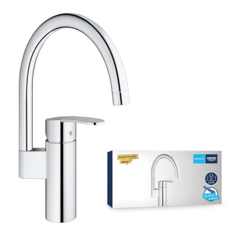 GROHE Wave Cosmopolitan | Einhand-Spültischbatterie, 1/2" | Chrom | 32449001