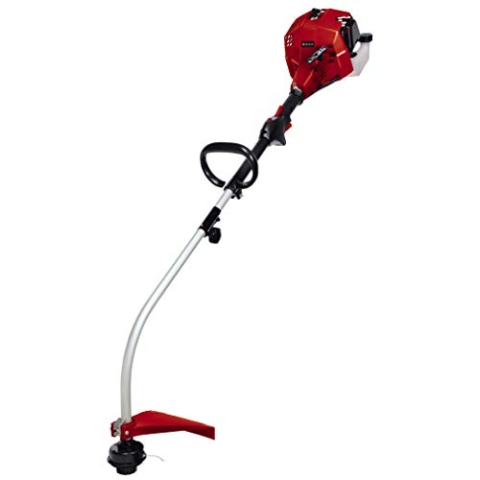 Einhell Benzin-Rasentrimmer GC-PT 2538/1 I AS (0.6 kW, vibrationsarmer 2-Takt Motor, Split Shaft, Doppelfadenspule mit Tippautomatik, Quick-Start durch Primer + Auto Choke)