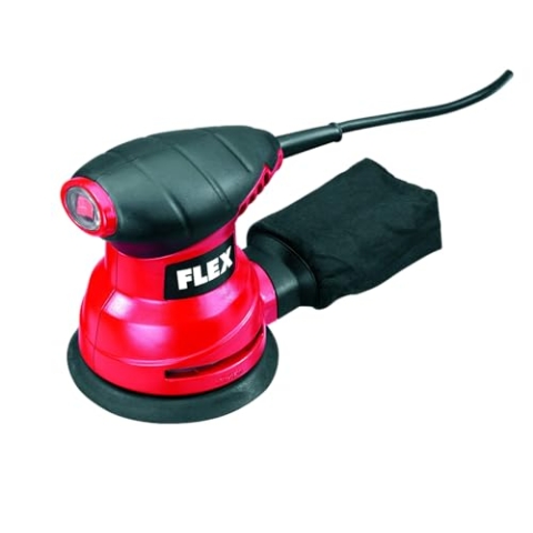 Flex Exzenterschleifer XS 713 (Schleifmaschine 230 Watt, Leerlaufhubzahl 12000 /min, Hub 1,6 mm, Schleifpapier-ø 125 mm, Schleifer mit Klett-Befestigung) 334111