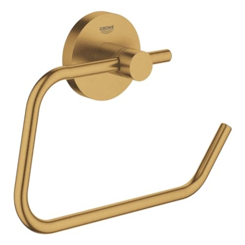 Grohe Essentials Papier-BH mit Abdeckung, Brushed Cool Sunrise