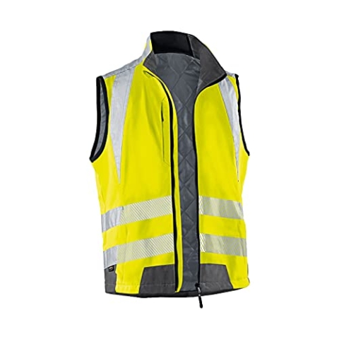 KÜBLER Workwear | KÜBLER REFLECTIQ Arbeitsweste PSA 2 | warngelb/anthrazit | Größe M