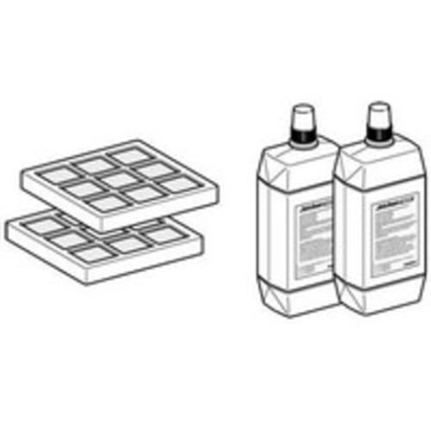 Geberit Aktivkohlefilter und Aufsatzreiniger, Set für Toiletten, Bidets, AquaClean (2 Stück), 240.626.00.1