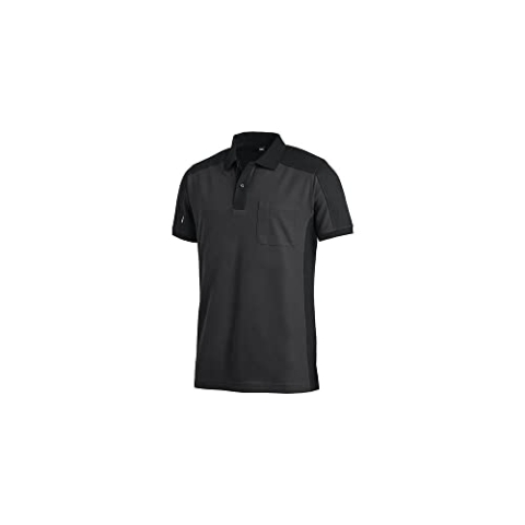 FHB Polo-Shirt Konrad, größe 2 XL, anthrazit / schwarz / grau, 91490-1220-2XL