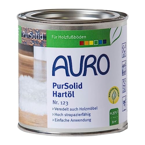 AURO PurSolid Hartöl Nr. 123 Farblos, 0,75 Liter