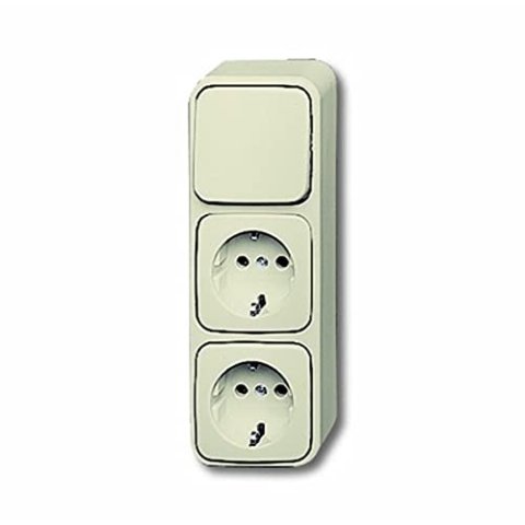 Busch-Jaeger BUSC Kombination 2601/6/2300/2 EAP, bunt