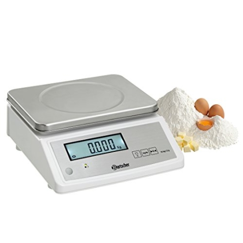 Bartscher Elektronische Küchenwaage 15kg, Teilung 2g - A300118