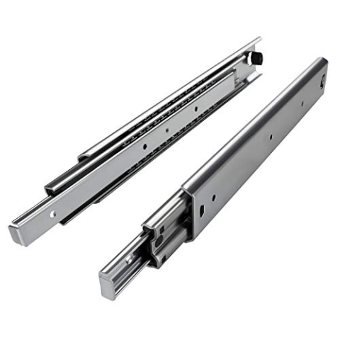 SOTECH 1 Paar Vollauszüge 108991 Höhe 53,4 mm, Länge 800 mm Kugelführungen mit 95 Kg Tragkraft