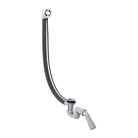 hansgrohe Flexaplus Wanneneinlauf Grundkörper mit Ab- und Überlaufgarnitur, Sonderwannen, Mehrfarbig