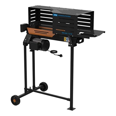 Güde Holzspalter Brennholzspalter Kurzholzspalter Spalter GHS 520/7 Tonnen max. 520 mm inkl. Untergestell + Transporträder