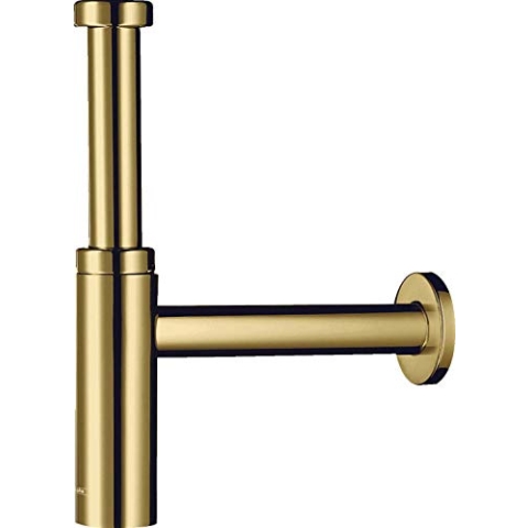 hansgrohe Siphon Flowstar S (Designsiphon für Waschbecken) Polished Gold Optic, 345,00