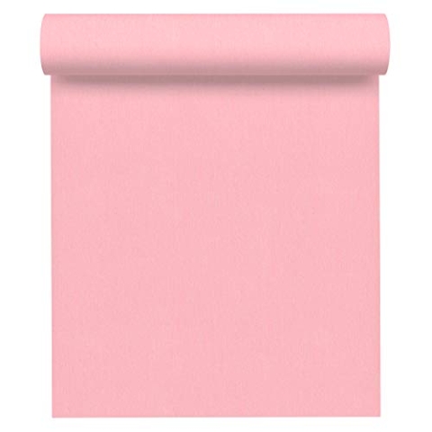 A.S. Création Vliestapete Chateau 5 Tapete Uni 10,05 m x 0,53 m metallic rosa Made in Germany 345073 34507-3