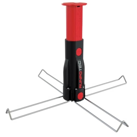 Runpotec 20696 MULTIFUNKTIONSDORN Kabeleinziehsystem, Schwarz/Rot, 29 cm