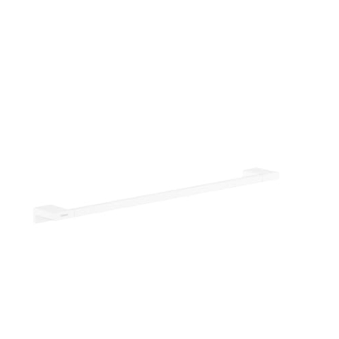 hansgrohe AddStoris - Badetuchhalter, Handtuchhalter für Wandmontage, verdeckte Befestigung, Badezimmer Zubehör, Mattweiß, 41747700