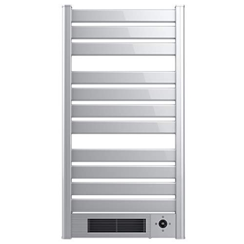 Cecotec Elektrischer Badheizkörper Ready Warm 9780 Ceramic Towel. 2000 W, LED Bildschirm, Fernbedienung, 24 Stunden Timer, IPX1, Einstellbare Temperatur, Thermostat, Dunkelgrau, 15 m2