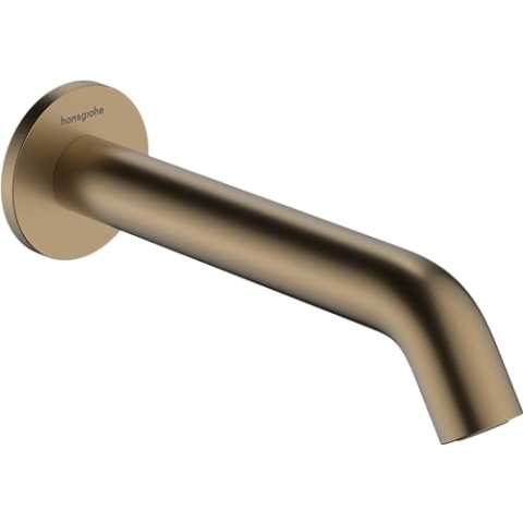 hansgrohe Tecturis S - Badewanneneinlauf, Wanneneinlauf 19,8cm, Badewannenarmatur, Brushed Bronze
