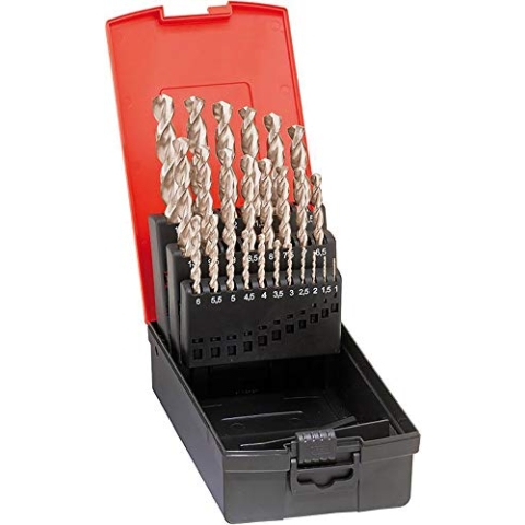 Format Spiralbohrer-Set DIN338 HSSE geschliffen Typ N 1-10,5mm