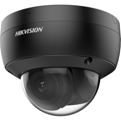 Hikvision DS-2CD2143G2-IS(2.8mm)(Black) Dome Überwachungskamera mit 4 Megapixel, professionelle Überwachungskamera