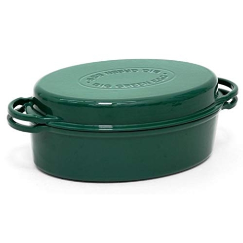 Big Green Egg Dutch Oven Grün oval