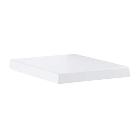 GROHE Cube Keramik - WC-Sitz (inkl. Deckel und Befestigungsset, abnehmbar), alpinweiß, 39488000