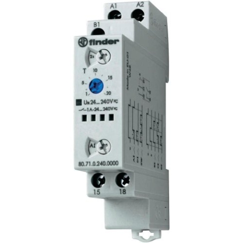 Finder Serie 80 – Timer Lichtautomat mit Ausgang 24 VAC/DC