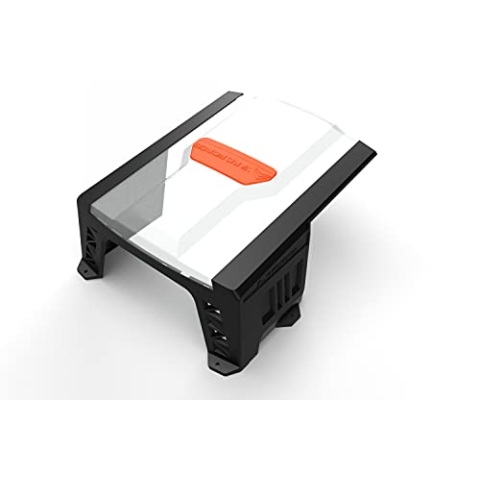 Yard Force SH02 Mähroboter-Garage AR SH02-für AMIRO, LUV, X Modelle Roboter-Rasenmäher zum Schutz vor Regen und Sonne, mit Stabiler Konstruktion, schwarz