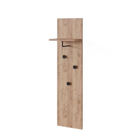 Vicco Wandgarderobe Siri, Goldkraft Eiche, 36 x 135 cm
