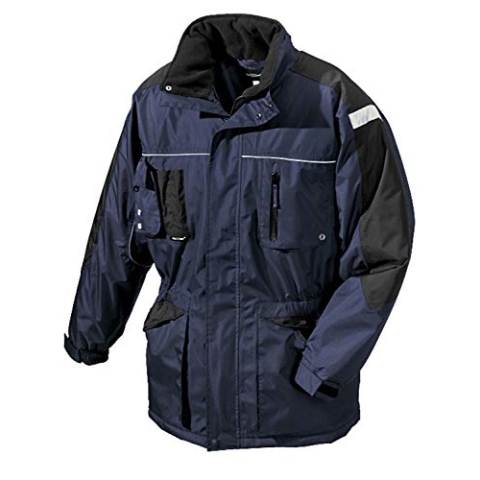 teXXor Winterparka Aalborg, gefütterte Regen Arbeitsjacke XXL, marine,