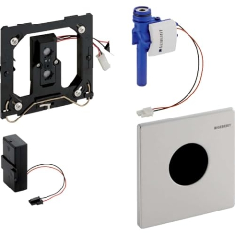 Geberit HyTronic UR-Strg. Mambo Edelstahl Zink-Druckguss beruehrungslos IR/Batterie 116033FW1