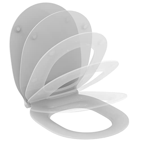 Ideal Standard E036601 Original Connect Air WC-Sitz mit Softclosing, Sandwich Design, Weiß
